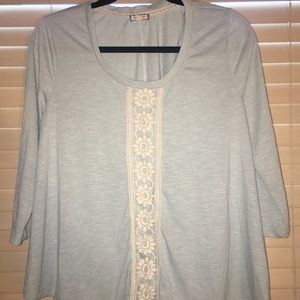 EUC 3/4 Sleeve Top Size M